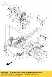 Ici, vous pouvez commander le joint auprès de Yamaha , avec le numéro de pièce 1SCE54530000: