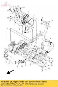 yamaha 1SCE54530000 joint - La partie au fond