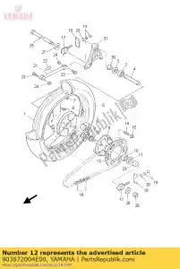 Yamaha 903872004E00 collar(4jh) - Bottom side