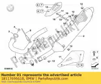 18117696618, BMW, verzamelaar bmw  650 2006 2007 2008, Nieuw