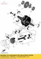 93306204XV, Yamaha, Lager yamaha czd300a xmax 300 lts125c lts125cj delight mwd300 125 , Nieuw