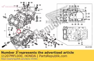 honda 11207MFL000 orifice, 1.1mm - Bottom side