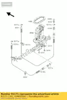 921711182, Kawasaki, serrer kawasaki ZX ninja r 1200 12, Nouveau