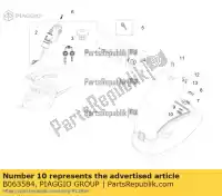 B063584, Piaggio Group, blokada fix.plate moto-guzzi california zgukdh00 zgulcb00 zgulcb0001 zgulcub001 zgulvc00 zgulvc04 zgulve00 1400 2012 2015 2016 2017 2018 2019 2020 2021, Nowy