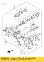 2740638FA0, Suzuki, selo de óleo suzuki lt a400f eiger 4x4 a500f vinson 400 500 , Novo