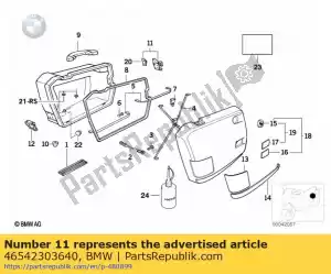 bmw 46542303640 case vangst - Onderkant