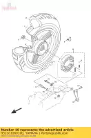 932101080100, Yamaha, o-ring yamaha hw xf yn 50 125 151 2007 2008 2009 2010 2011 2012 2013 2014 2015 2016, Nuovo