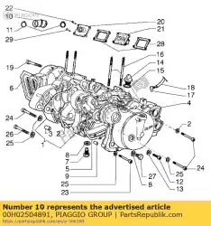 Tutaj możesz zamówić nakr? Tka pier? Cieniowa od Piaggio Group , z numerem części 00H02504891: