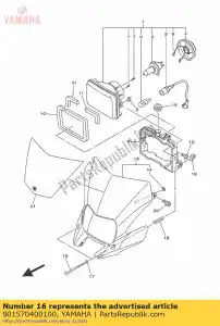 yamaha 901570400100 vite 214841316100 - Il fondo