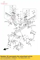 Tutaj możesz zamówić zosta? Od Yamaha , z numerem części 1D7251920000: