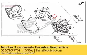 honda 35505KPPT01 lamp & fitting (12v 1.7w) - Onderkant