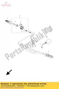 yamaha 1D4F62800000 zespó? lusterka., 1 - Dół