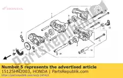 Ici, vous pouvez commander le rotor c, pompe à huile externe auprès de Honda , avec le numéro de pièce 15125HN2003: