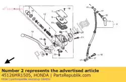 Aqui você pode pedir o mangueira comp, fr brk em Honda , com o número da peça 45126MR1505: