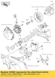 Ici, vous pouvez commander le 01 support-comp, régulateur auprès de Kawasaki , avec le numéro de pièce 230621156: