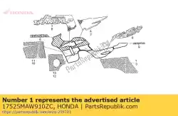 Qui puoi ordinare striscia, r. Serbatoio carburante (###) * tipo4 * (tipo4) da Honda , con numero parte 17525MAW910ZC: