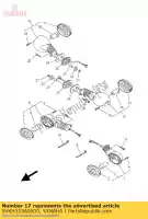 5VKH333A0000, Yamaha, objectif comp. 1 yamaha mt xt yfm 350 660 2004 2005 2006 2007 2008 2009 2010 2011 2012 2013 2014, Nouveau