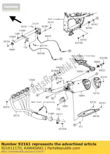 kawasaki 921611170 serranda zx1200-a1 - Il fondo