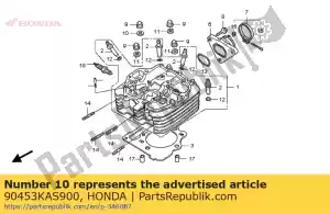 honda 90453KAS900 rondella, 10x25x4 - Il fondo