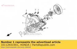 Aquí puede pedir no hay descripción disponible en este momento de Honda , con el número de pieza 33112K01901: