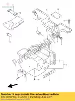 9314038F02, Suzuki, holder,box suzuki lt a400 eiger 4x2 a400f 4x4 400 , New