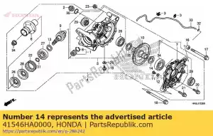 Honda 41546HA0000 espaçador g, coroa dentada (2.18 - Lado inferior