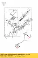 T3250125, Triumph, parafuso banjo m10 x 21 triumph adventurer > 71698 adventurer 71699 > america carbs america efi bonneville & bonneville t100 carbs bonneville & bonneville t100 efi bonneville efi > 380776 bonneville from vin 380777 & se bonneville from vin 380777/ se bonnevi, Novo