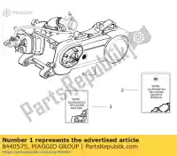 8440575, Piaggio Group, Moteur 50 2t gilera piaggio nrg runner 50 2005 2010, Nouveau