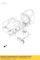 4518047H006BY, Suzuki, Banda suzuki gsx r1000 r1000z 1000 , Novo