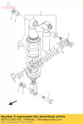 Tutaj możesz zamówić podk? Adka, talerz od Yamaha , z numerem części 902011005700: