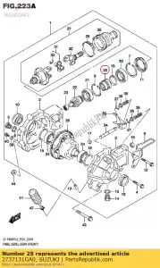 suzuki 2737131GA0 manica - Il fondo