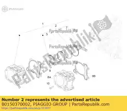 Qui puoi ordinare gatto b. Unità perno pistone-manovella da Piaggio Group , con numero parte B0150370002: