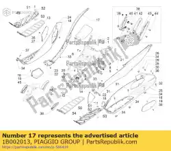 Tutaj możesz zamówić prawa strona ? Rodkowa od Piaggio Group , z numerem części 1B002013: