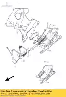9440718G00YAV, Suzuki, cowl assy,under suzuki gsx r 1000 2003, New