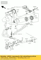 140410023, Kawasaki, cover-comp, rr kawasaki ninja r ex250 k 250r 250 , Nouveau