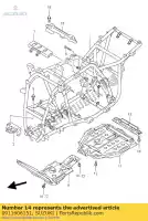 0911606151, Suzuki, parafuso, 6x14 suzuki xf lt a freewind af quadmaster 650 500, Novo