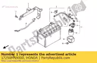 17250MN9000, Honda, Banda, bateria honda nx 650, Novo