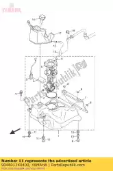 Aqui você pode pedir o ilhó em Yamaha , com o número da peça 9048013X0400: