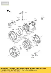 plaatwrijving, id = 95 kx125-g1 van Kawasaki, met onderdeel nummer 130881081, bestel je hier online: