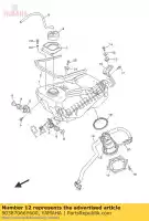 90387066Y600, Yamaha, collar (4bh) yamaha  fjr gts tdm wr xjr xv xvs xvz xvztf yfz yz yzf r 125 250 450 600 900 1000 1100 1300 1900 1993 1994 1998 1999 2000 2001 2002 2003 2004 2005 2006 2007 2008 2009 2010 2011 2012 2013 2014 2015 2016 2017 2018 2019 2020 2021, Nuevo