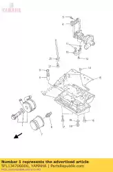 Here you can order the oil cooler assy from Yamaha, with part number 5FL134700000: