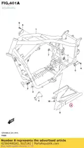 suzuki 4256048G00 cover comp, unde - Onderkant