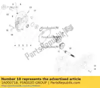 1A000718, Piaggio Group, aangedreven poelie-as z 15 piaggio vespa fly gts super liberty lt lx lxv primavera rp8m45410 rp8m66700, rp8m68500, rp8m6692 rp8m66701, rp8m68501, rp8m66920, rp8m66111, rp8m66823,  rp8m79100 rp8m82221, rp8m82413, rp8m82211, rp8m8243, zapma1401, rp8m8245, rp8m82121, rp8m82416, rp8m82, Nieuw