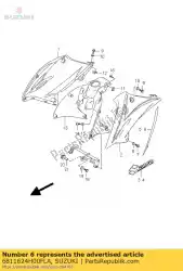 Qui puoi ordinare nastro, serbatoio carburante da Suzuki , con numero parte 6811624H00FLA: