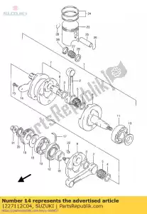 suzuki 1227112C04 balancer, crksha - Dół