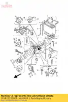 1FK821220000, Yamaha, stoel, batterij yamaha v max 1200 1992 1993 1996 1997 1999 2001 2002, Nieuw