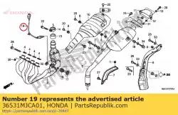 Qui puoi ordinare sensore, ossigeno da Honda , con numero parte 36531MJCA01: