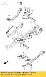 Here you can order the spring from Suzuki, with part number 0944317018: