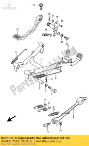 Suzuki 0944317018 spring - Bottom side