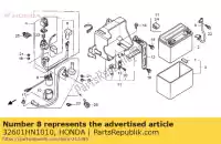 32601HN1010, Honda, cabo, terra de morcego honda trx400ex fourtrax sportrax 400 , Novo